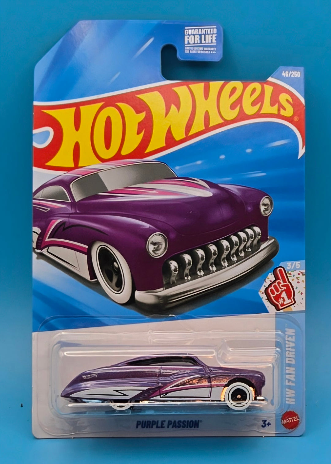 Hot Wheels " Purple Passion " HW Fan Driven 3/5 JJK91