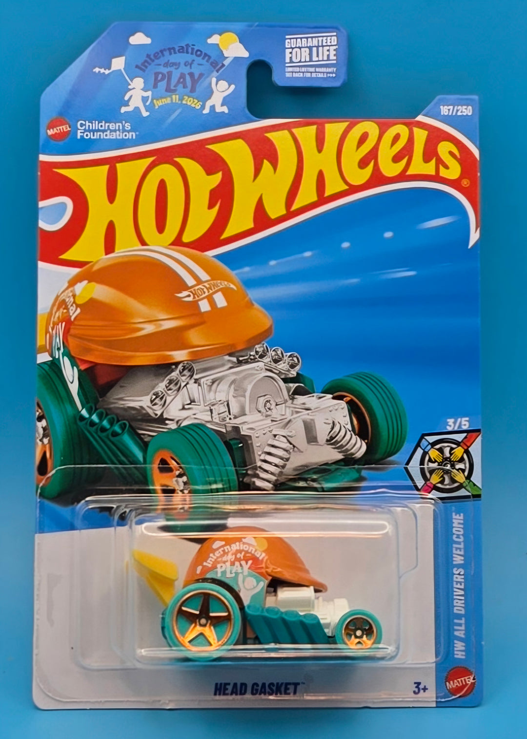Hot Wheels " Head Gasket " HW All Drivers Welcome 3/5 JJK11