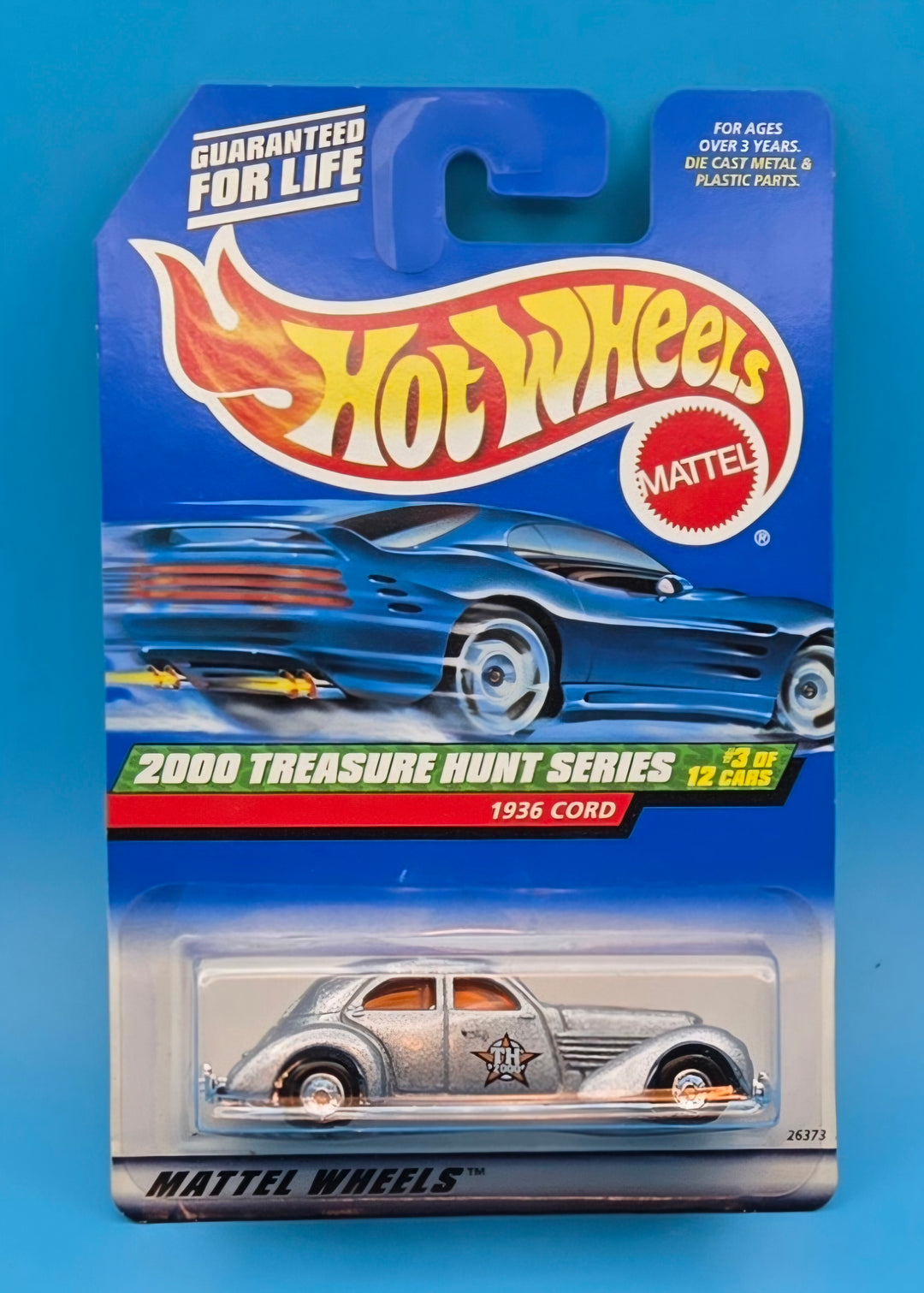 Hot Wheels 2000 Treasure Hunt Series " 1936 Cord " 3/12 Toy 