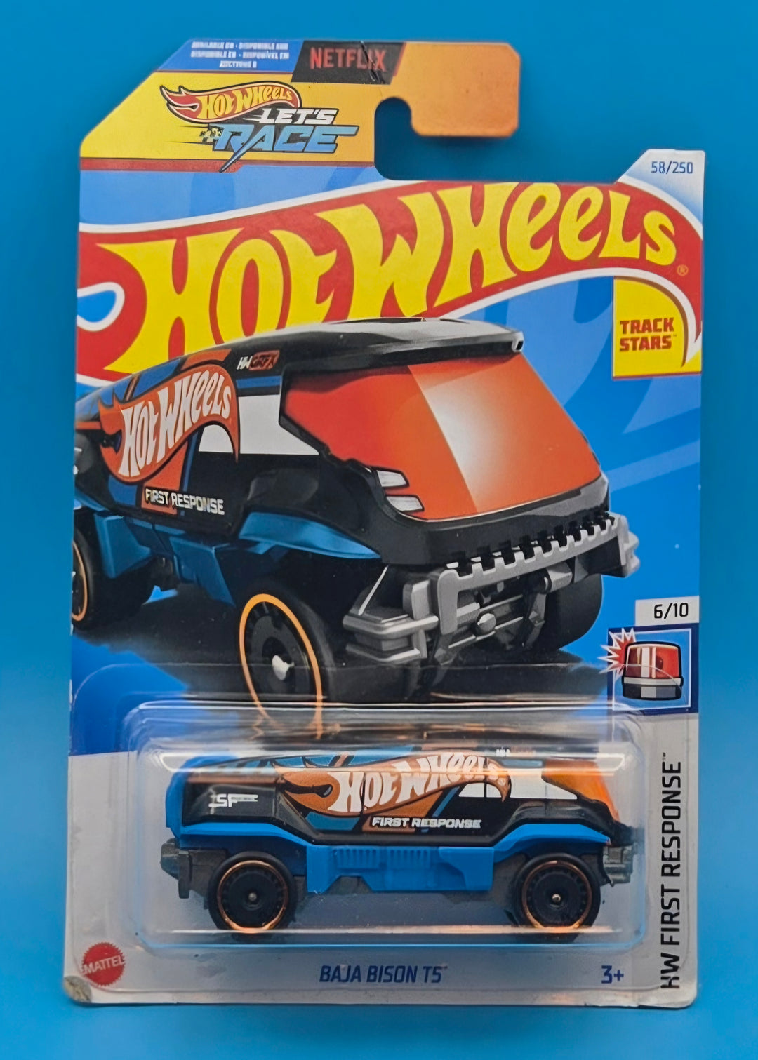 Hot Wheels " Baja Bison T5 " HW First Response 6/10 HTB61