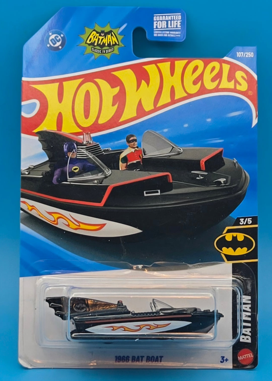 Hot Wheels " 1966 Bat Boat " Batman 3/5 JJJ67