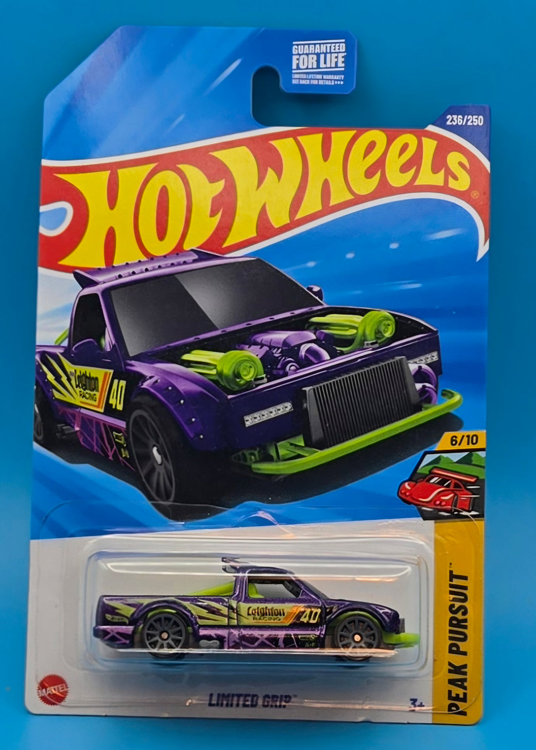 Hot Wheels " Limited Grip " Peak Pursuit 6/10 JBB44