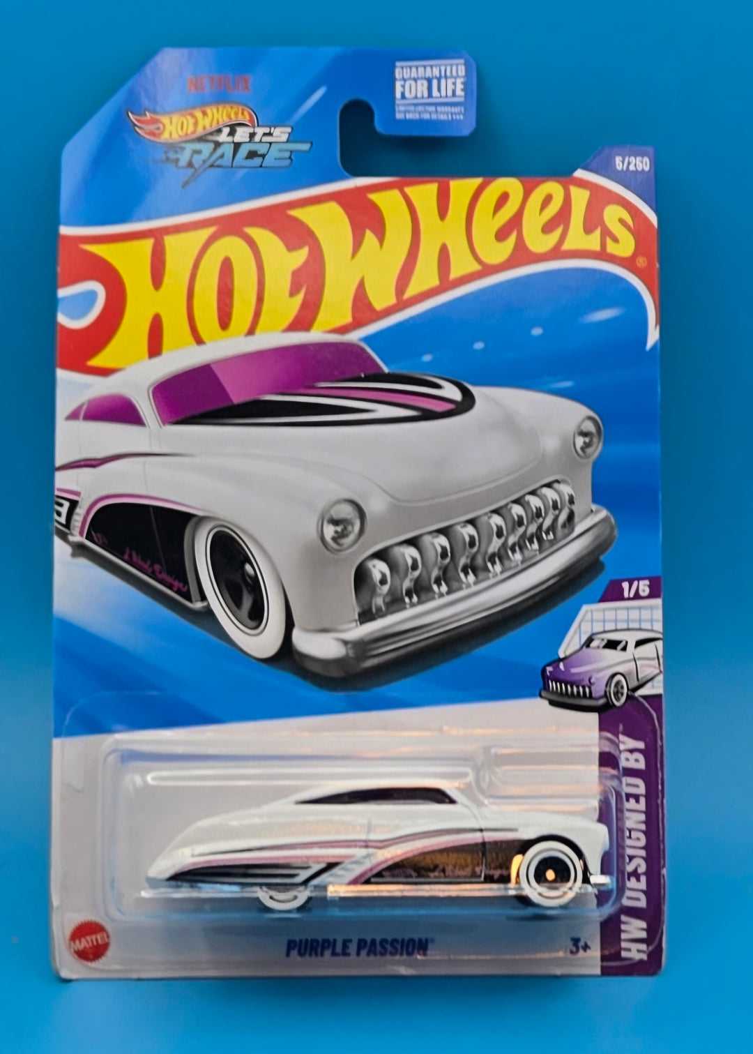 Hot Wheels " Purple Passion " HW Designed By 1/5 HYX55