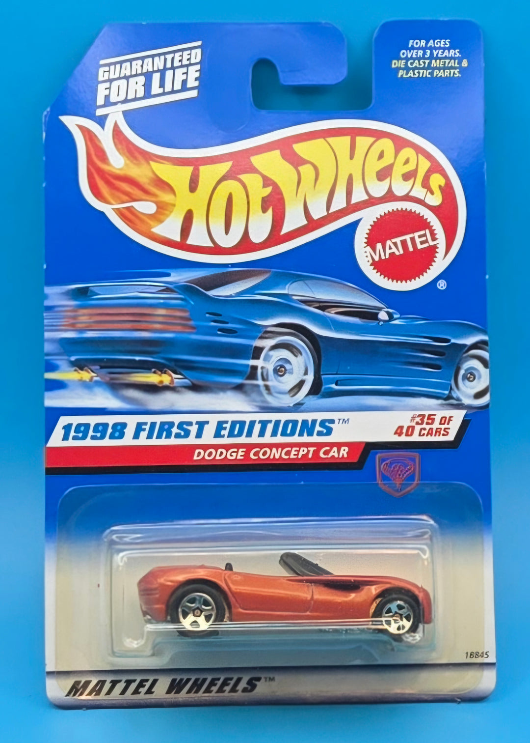 Hot Wheels " Dodge Concept Car " 1998 First Editions 35/40 18845 Coll 