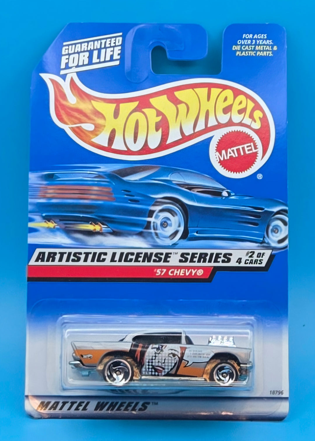 Hot Wheels " 57 Chevy " Artistic License Series 2/4 Collector 