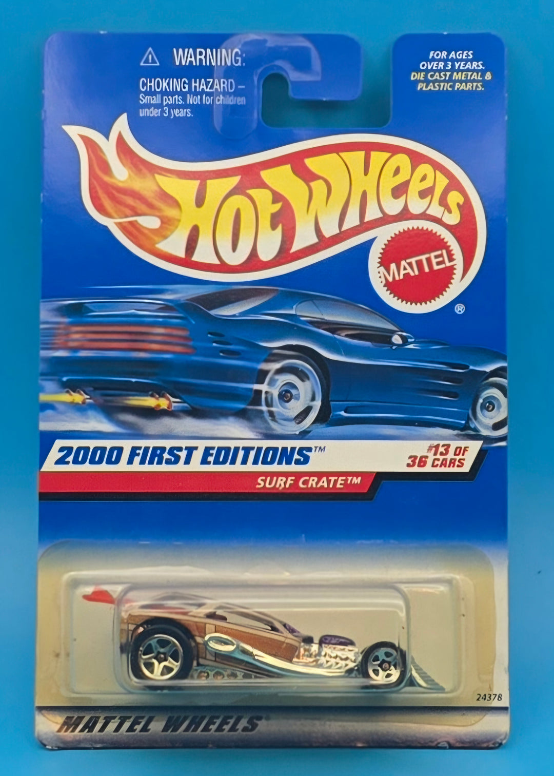 Hot Wheels " Surf Crate " 2000 First Editions 14/36 24378