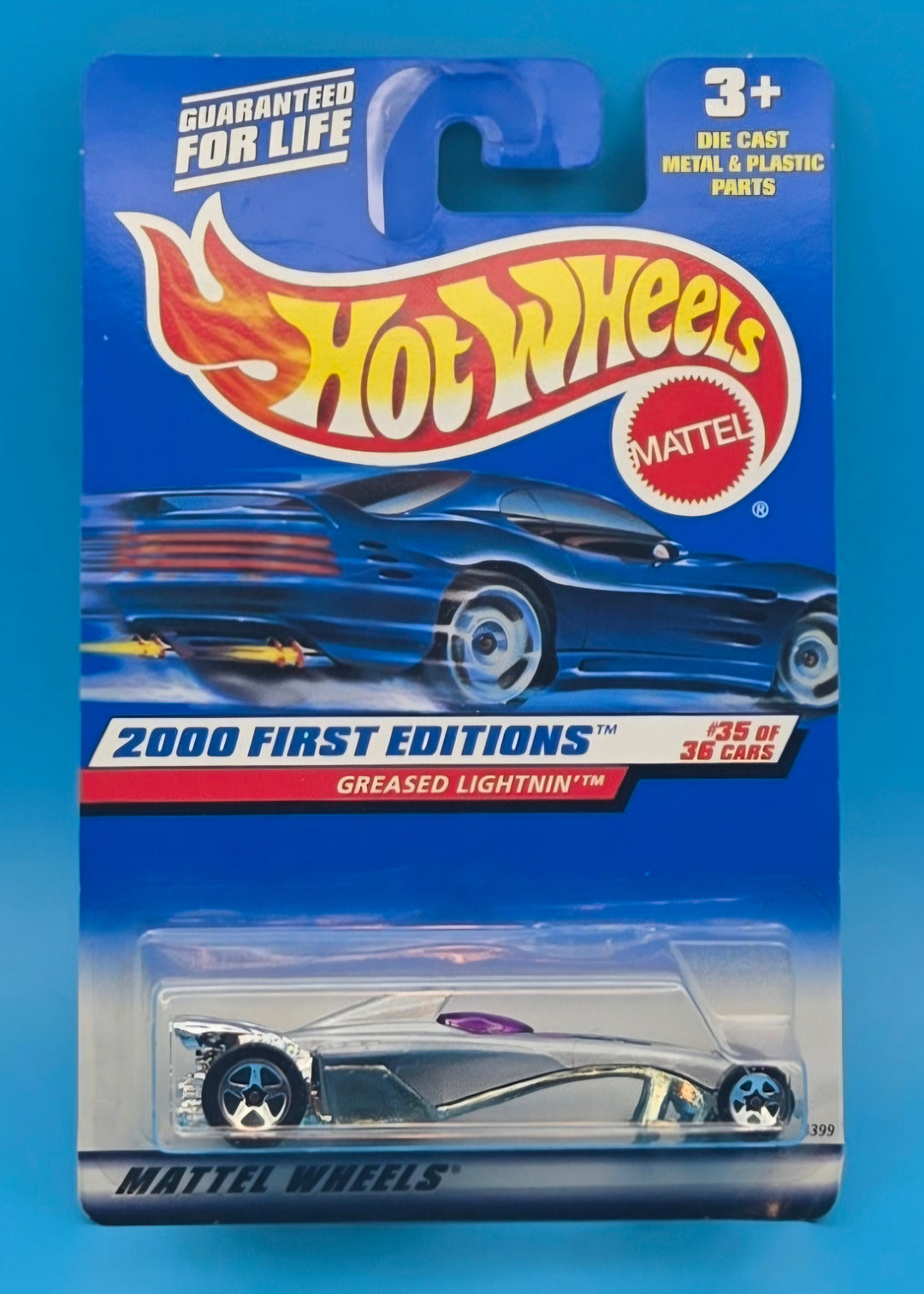 Hot Wheels " Greased Lightning " 2000 First Editions 35/36 24399