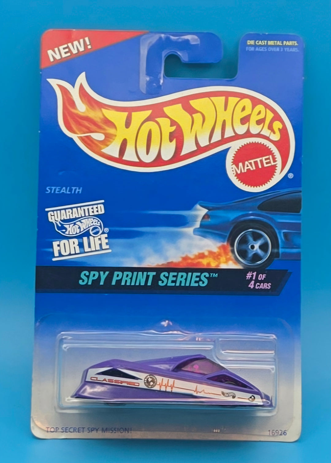 Hot Wheels " Stealth " Spy Print Series 1/4 16926