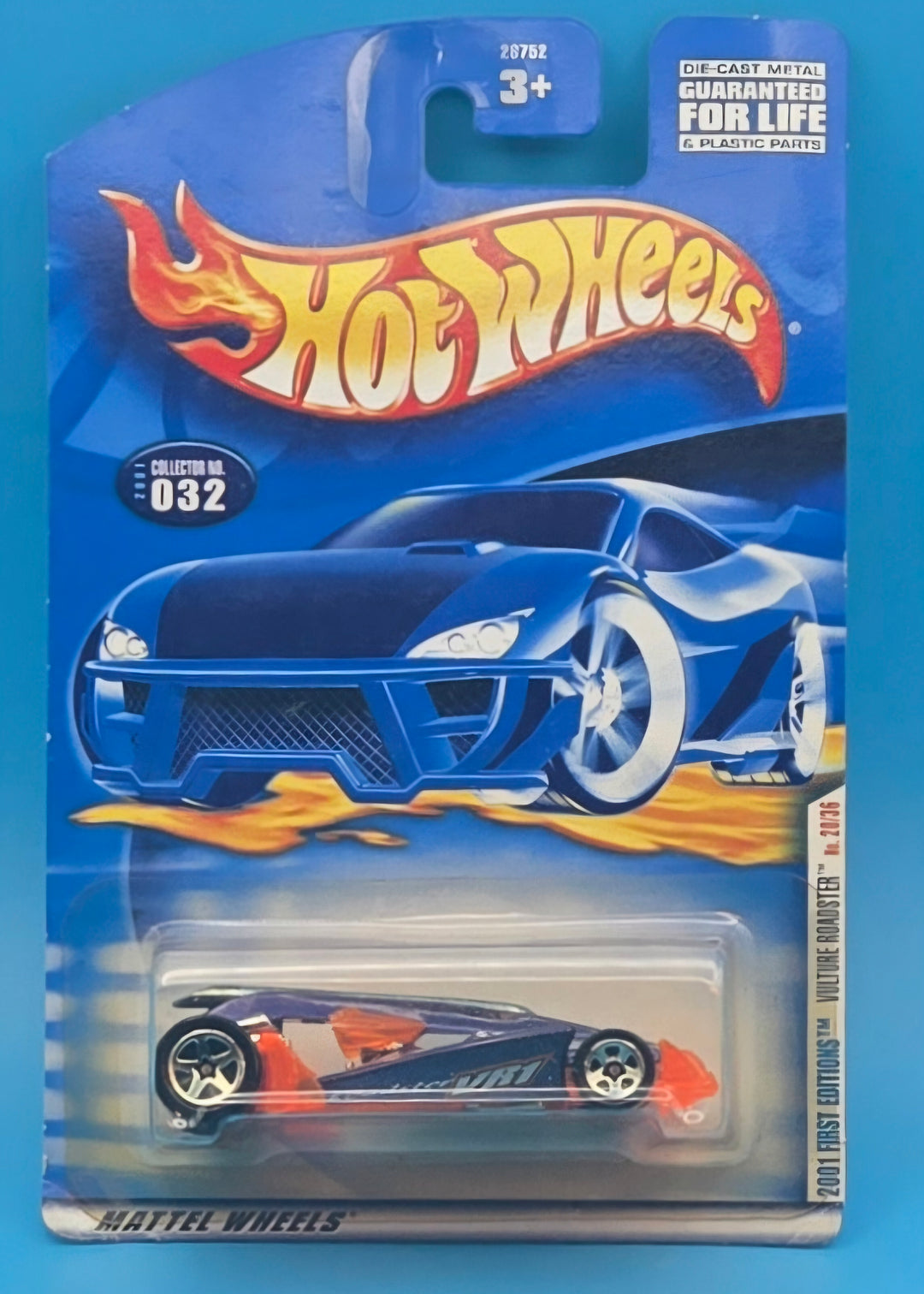 Hot Wheels " Vulture Roadster " 2001 First Editions 20/36 Collector 