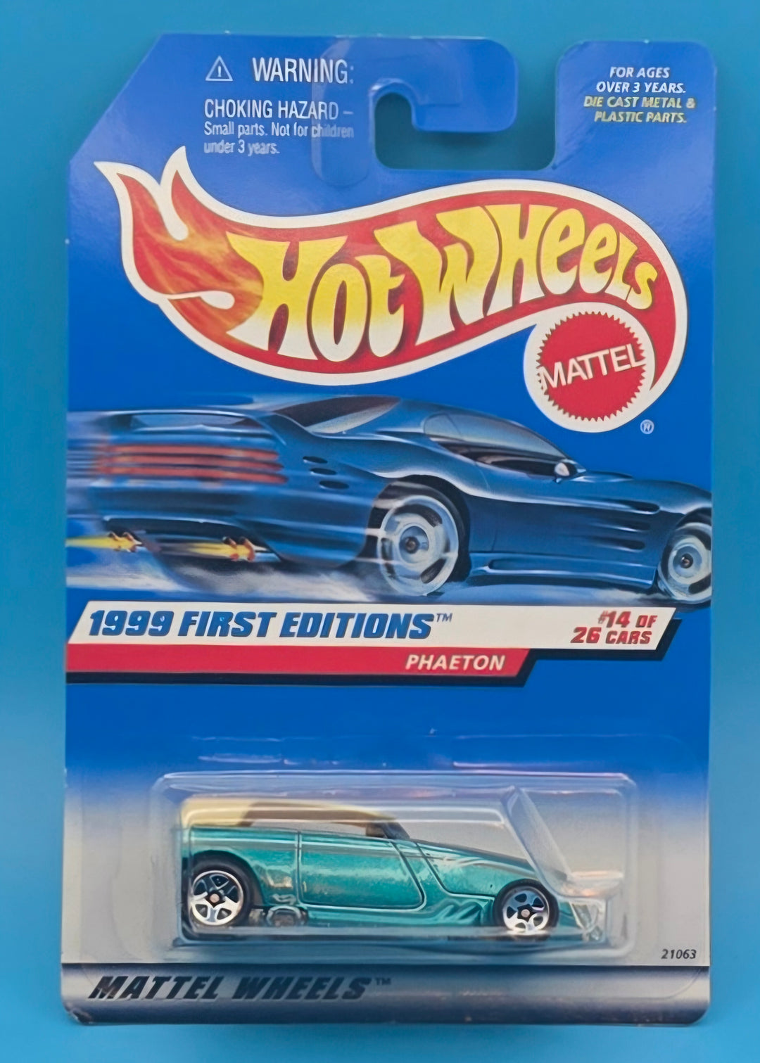 Hot Wheels " Phaeton " 1999 First Editions 14/46 Collector 