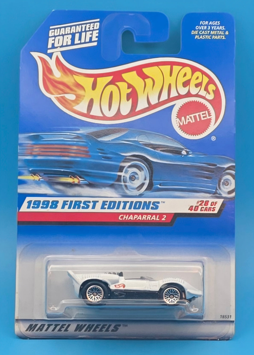 Hot Wheels " Chaparral 2 " 1998 First Editions 28/40 Collector 