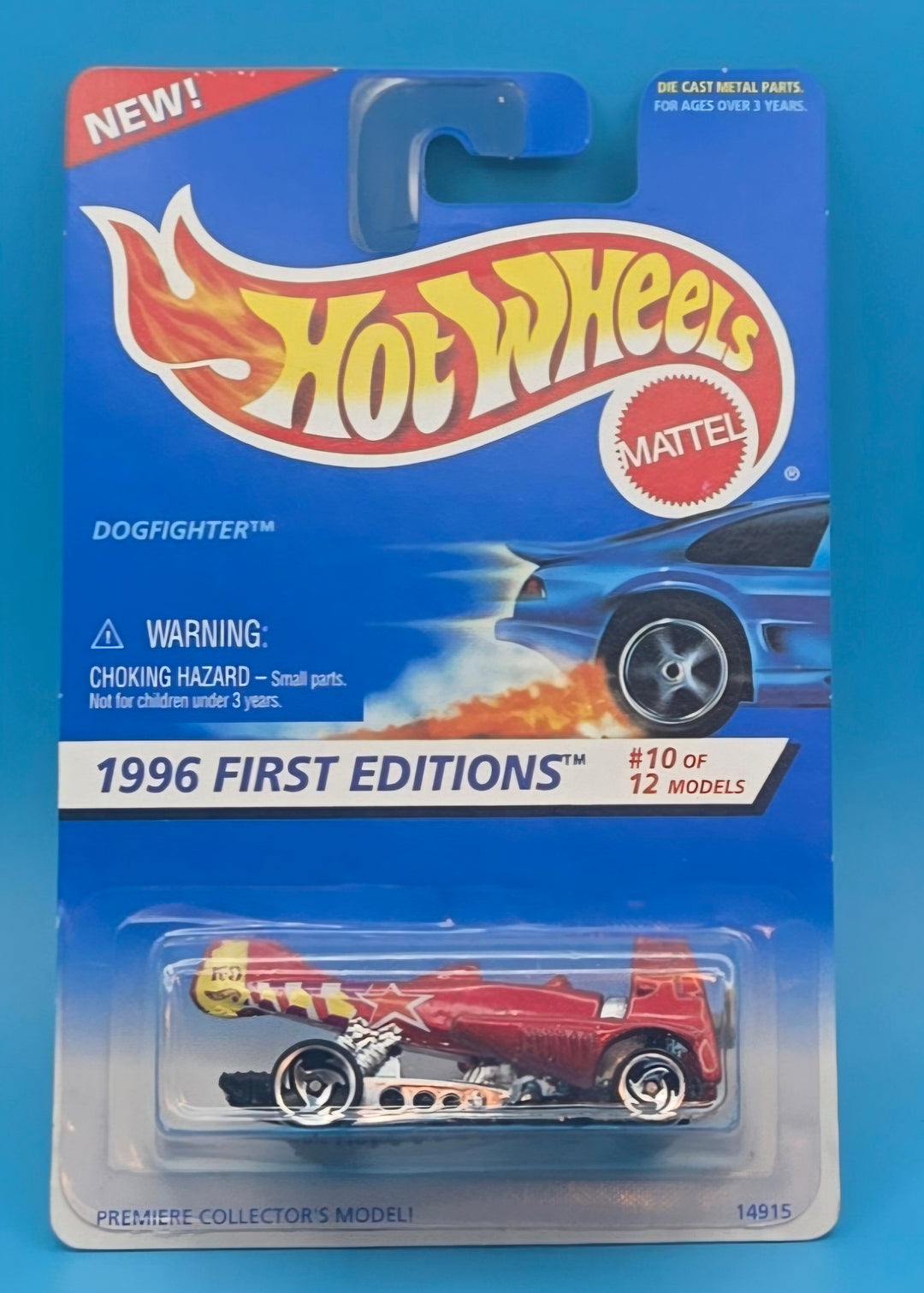 Hot Wheels " Dogfighter " 1996 First Editions 10/12 Collector 