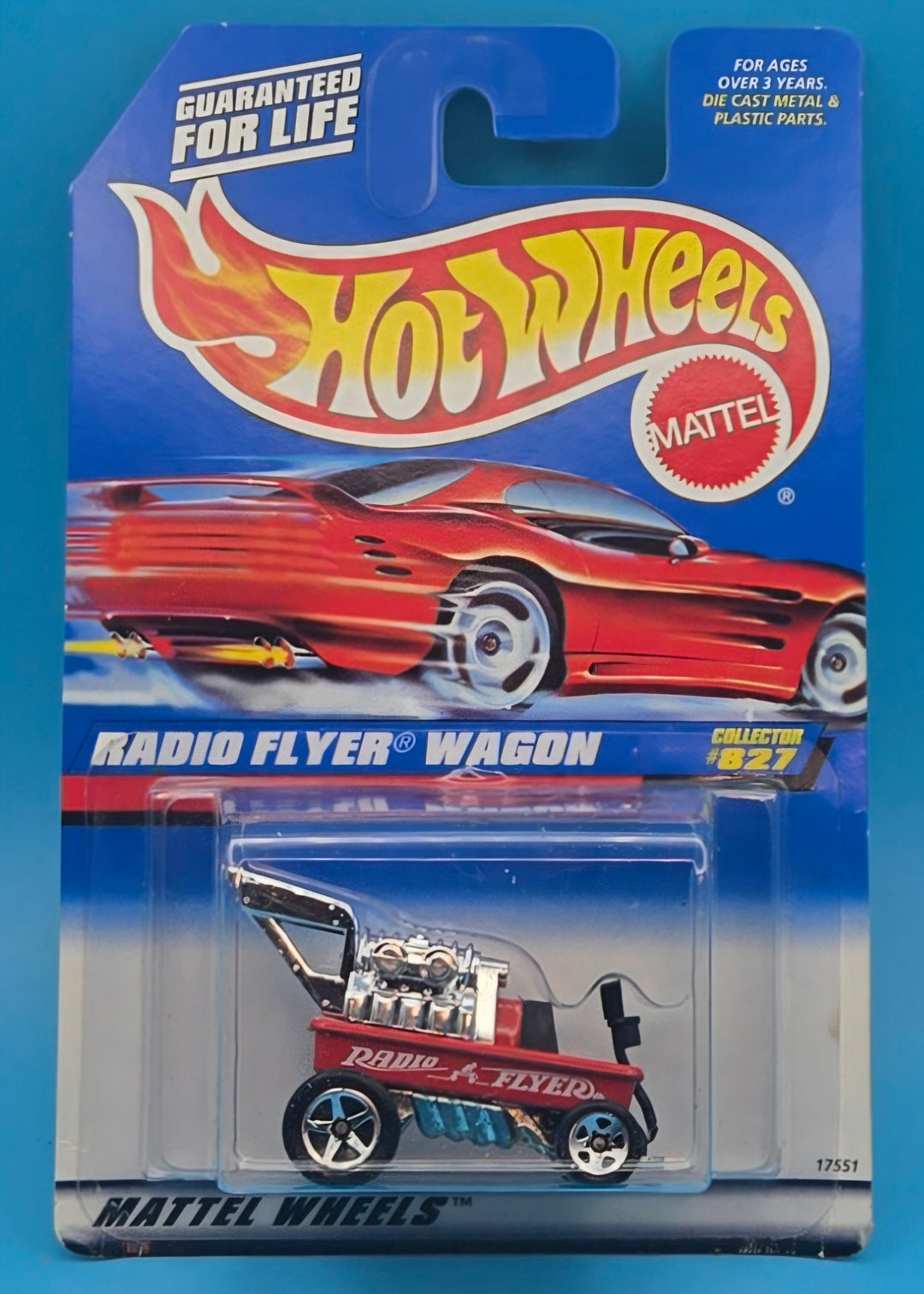 Hot Wheels " Radio Flyer Wagon " 1998 Mainline Collector 