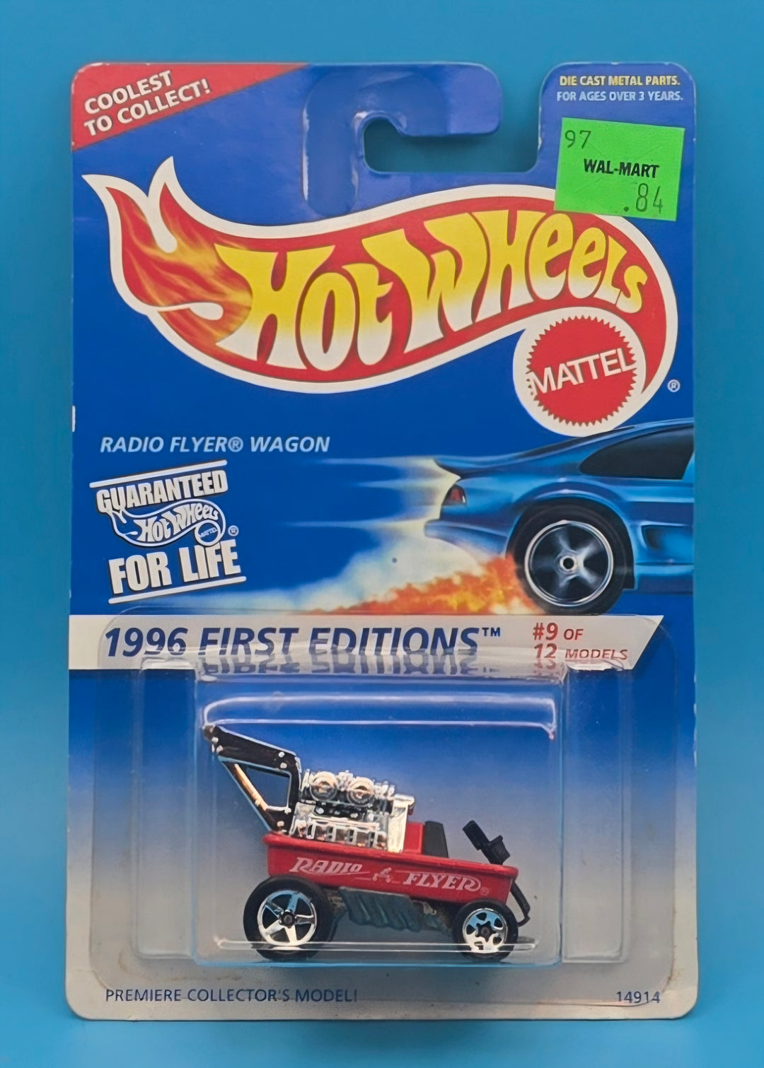 Hot Wheels " Radio Flyer Wagon " 1996 First Edition 9/12 14914