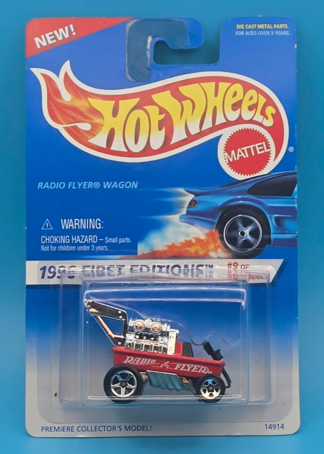 Hot Wheels " Radio Flyer Wagon " 1996 First Edition 9/12 14914