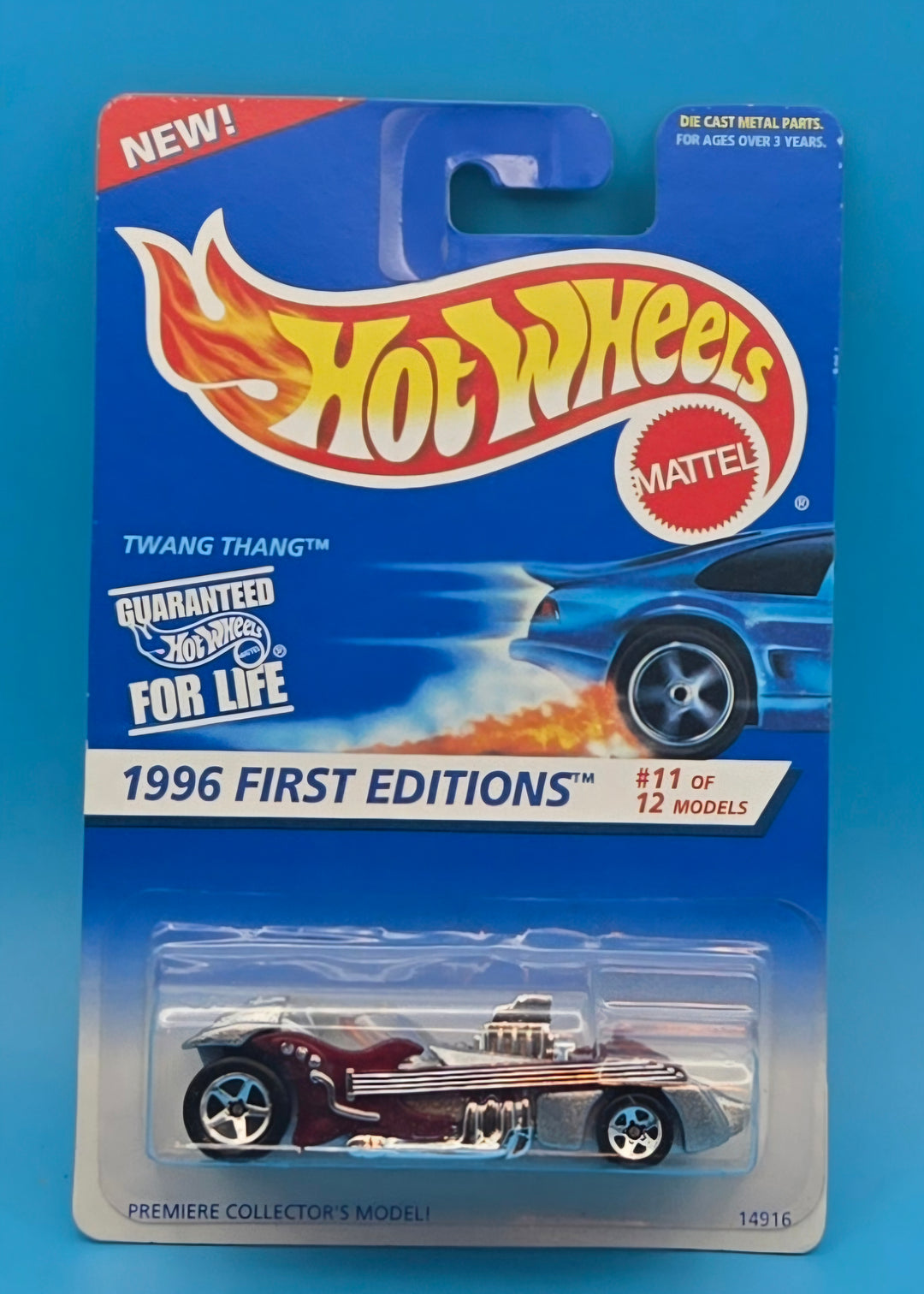 Hot Wheels " Twang Thang " 1996 First Editions 11/12 Collector 
