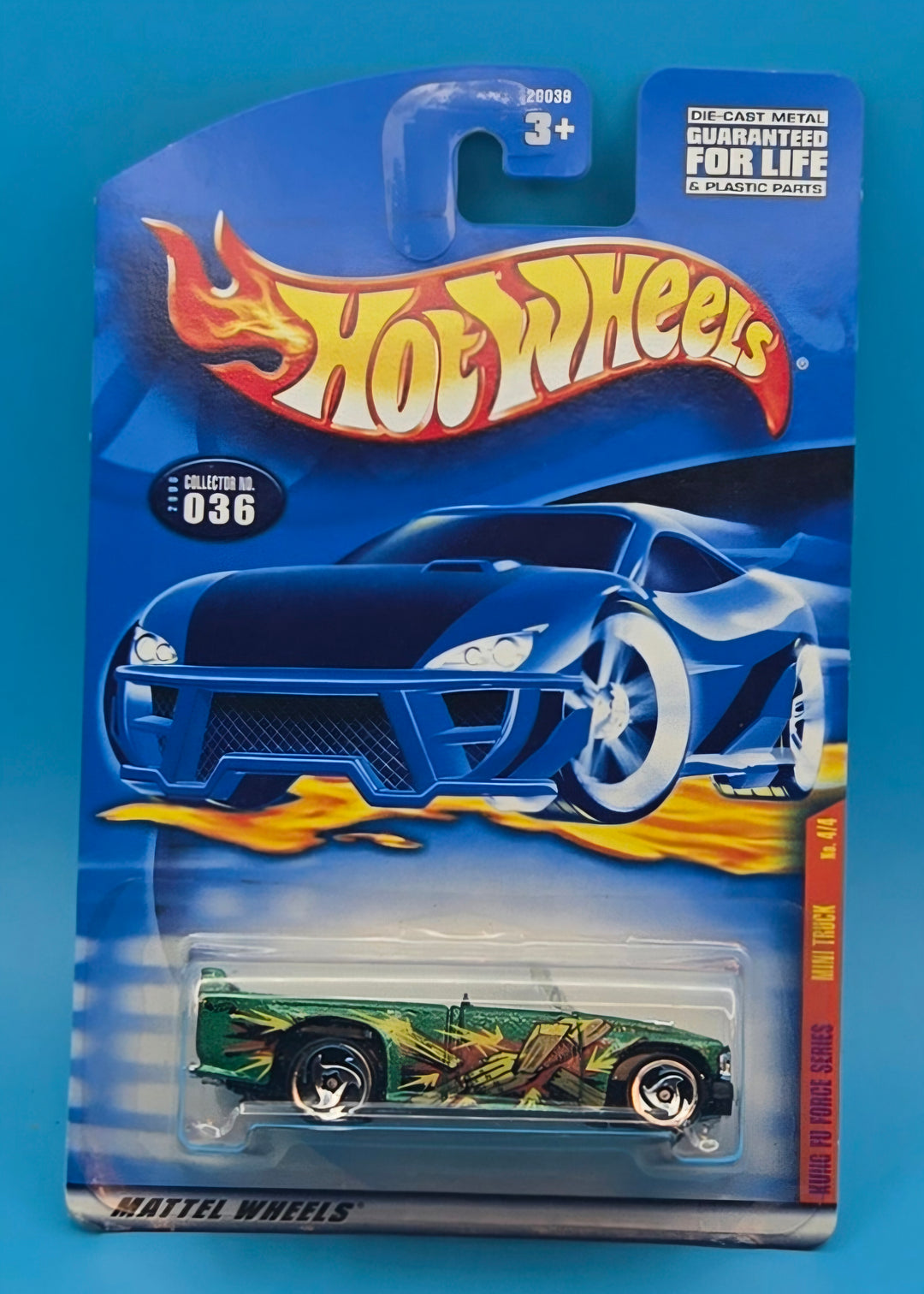 Hot Wheels " Mini Truck " 2000 Kung Fu Force Series 4/4 Collector 
