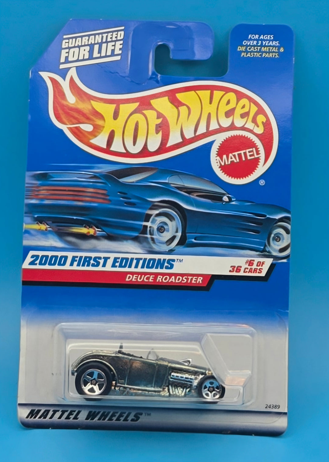 Hot Wheels " Deuce Roadster " 2000 First Editions 6/36 Collector 