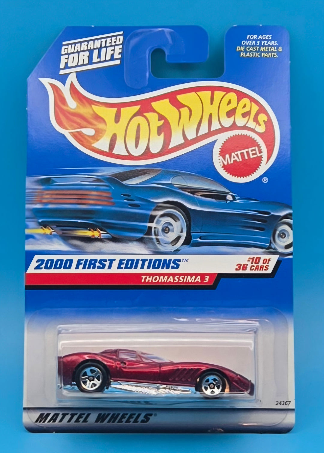 Hot Wheels " Thomassima 3 " 2000 First Editions 10/36 Collector 