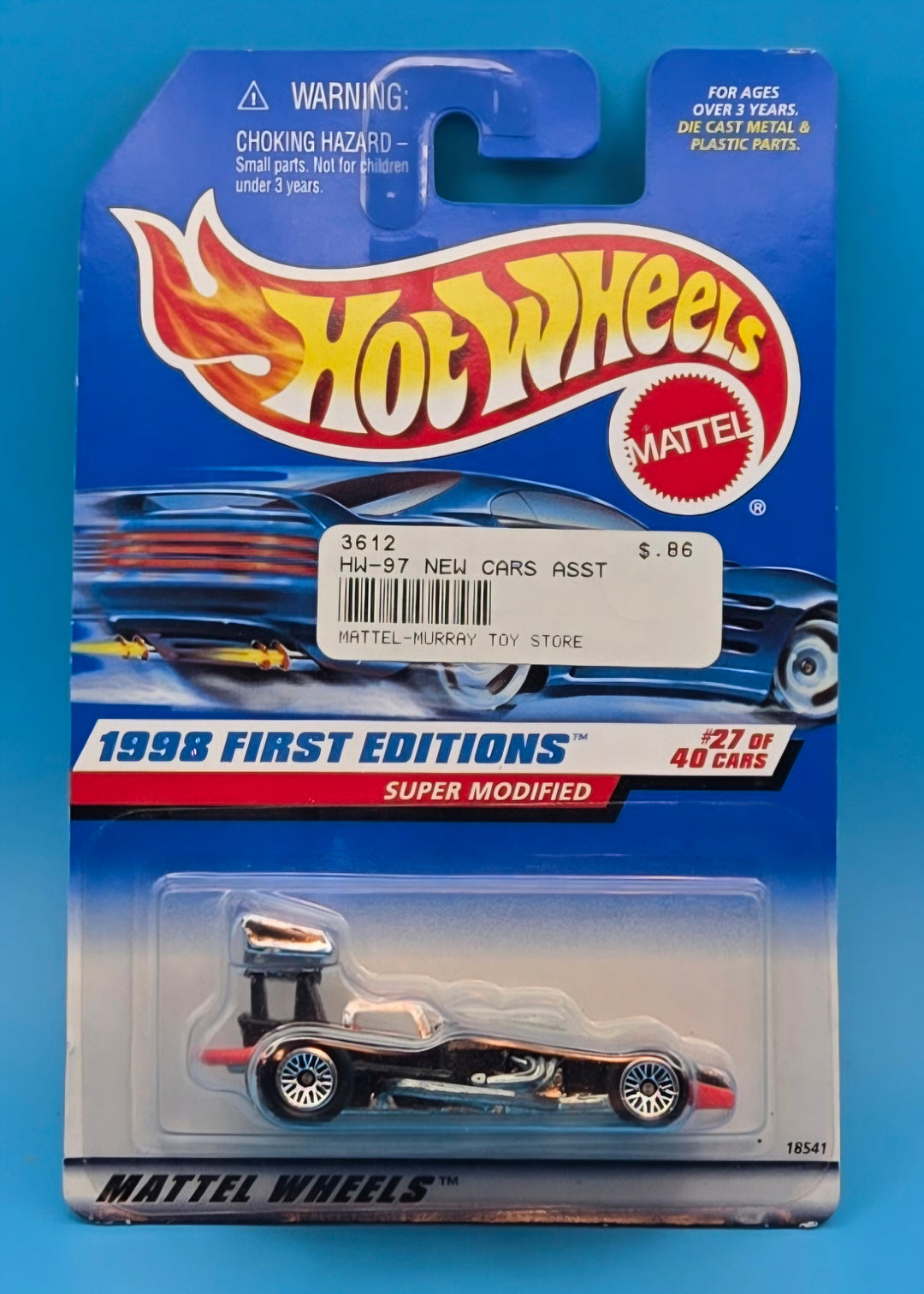 Hot Wheels " Super Modified " 1998 First Editions 27/40 Collector 
