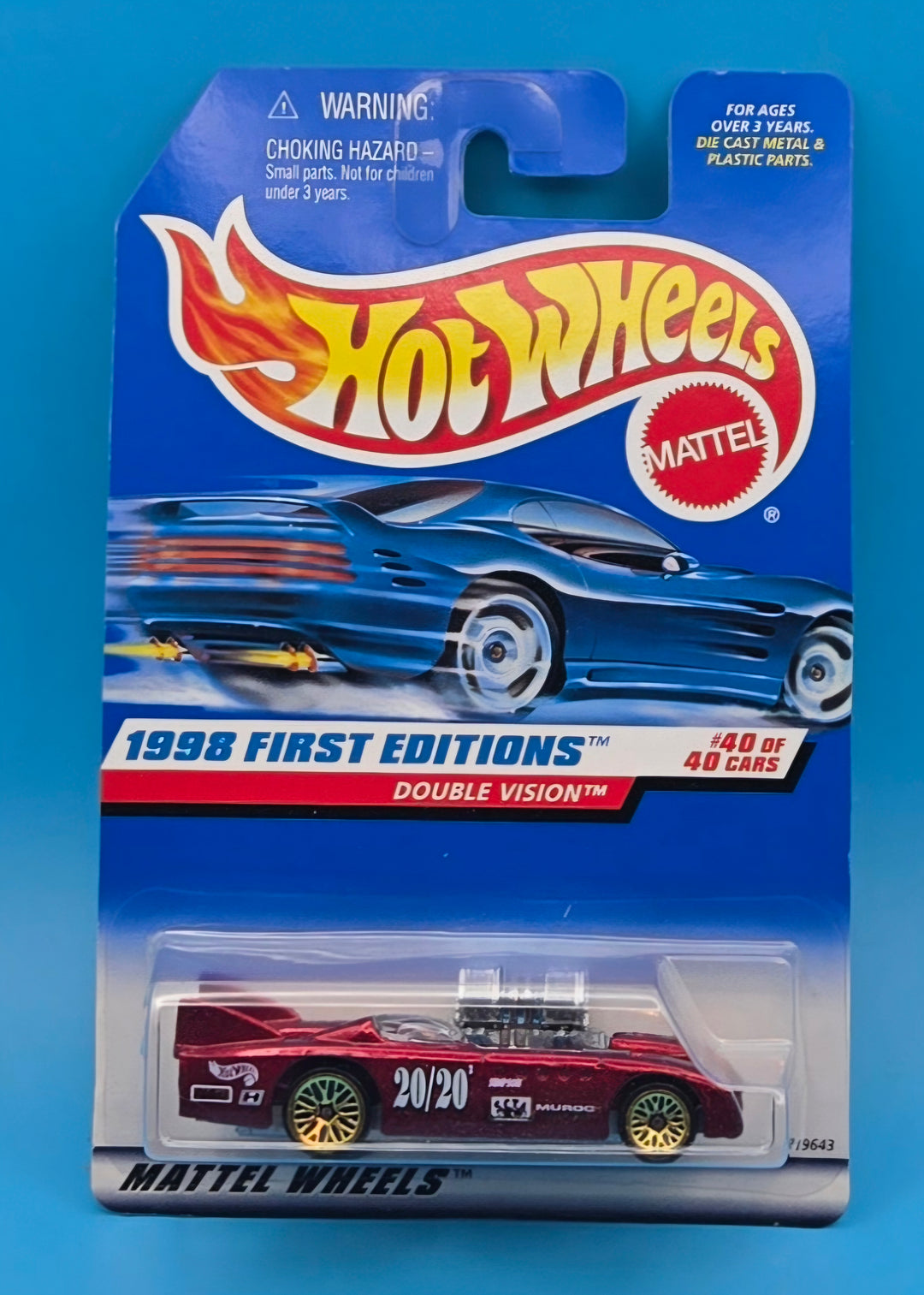 Hot Wheels " Double Vision " 1998 First Editions 40/40 