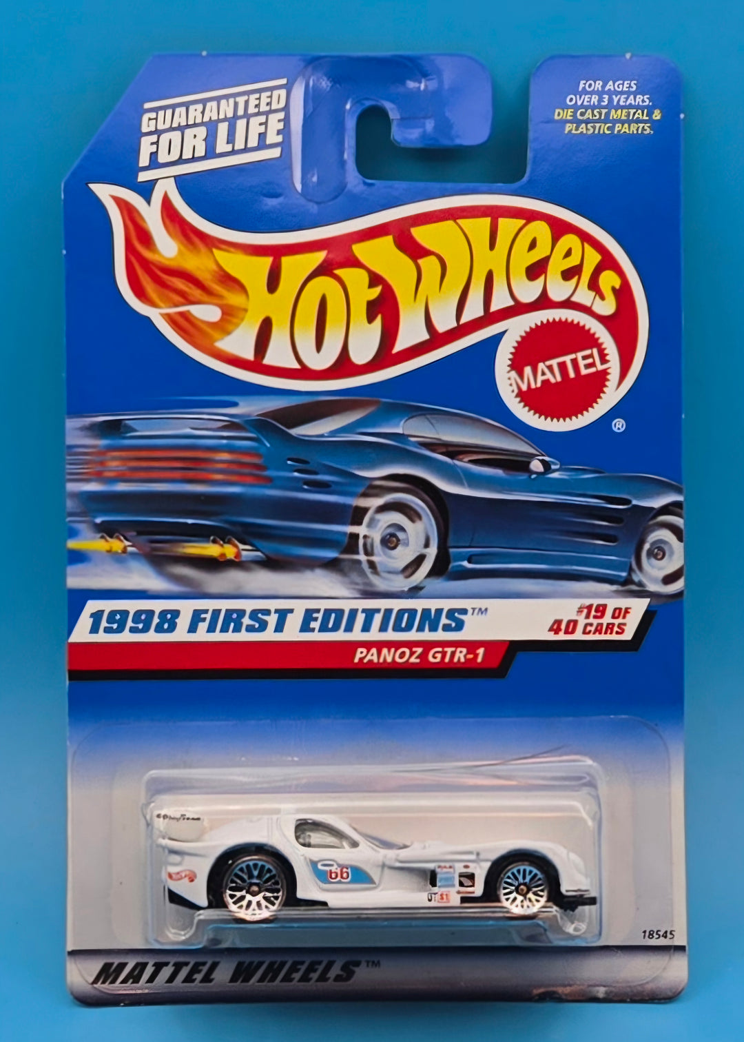 Hot Wheels " Panoz GTR-1 " 1998 First Editions 19/40 Collector 