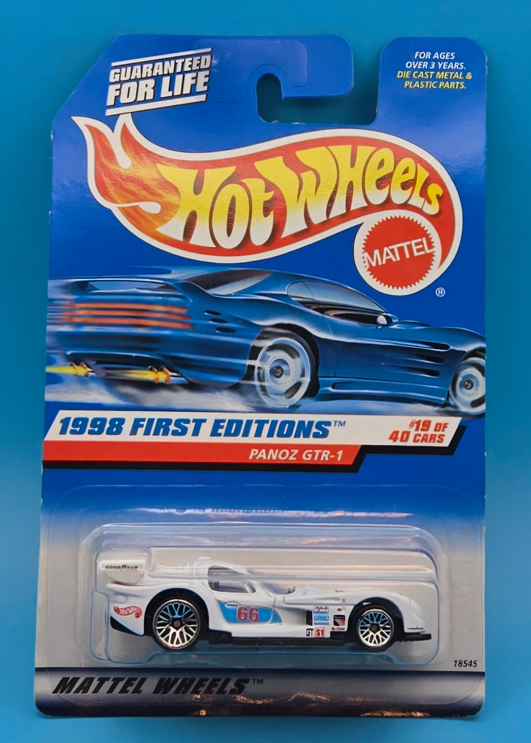 Hot Wheels " Panoz GTR-1 " 1998 First Editions 19/40 Collector 