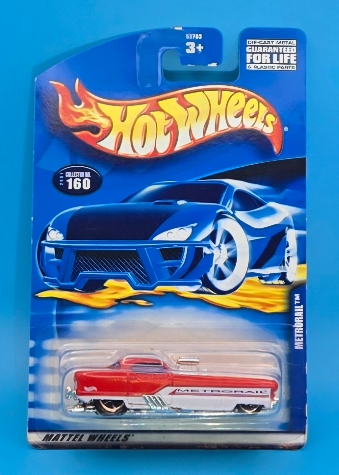 Hot Wheels " Metrorail " 2001 Mainline Collector 