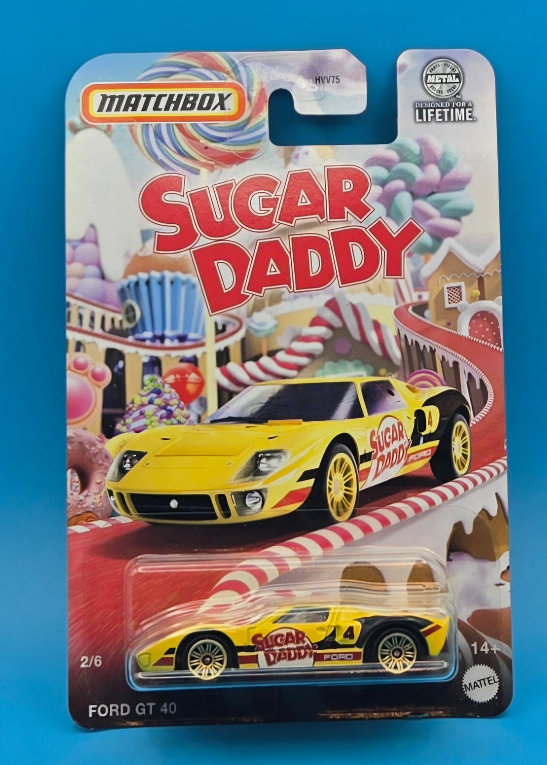 Matchbox " Ford GT-40 " Sugar Daddy 2/6 HVV77