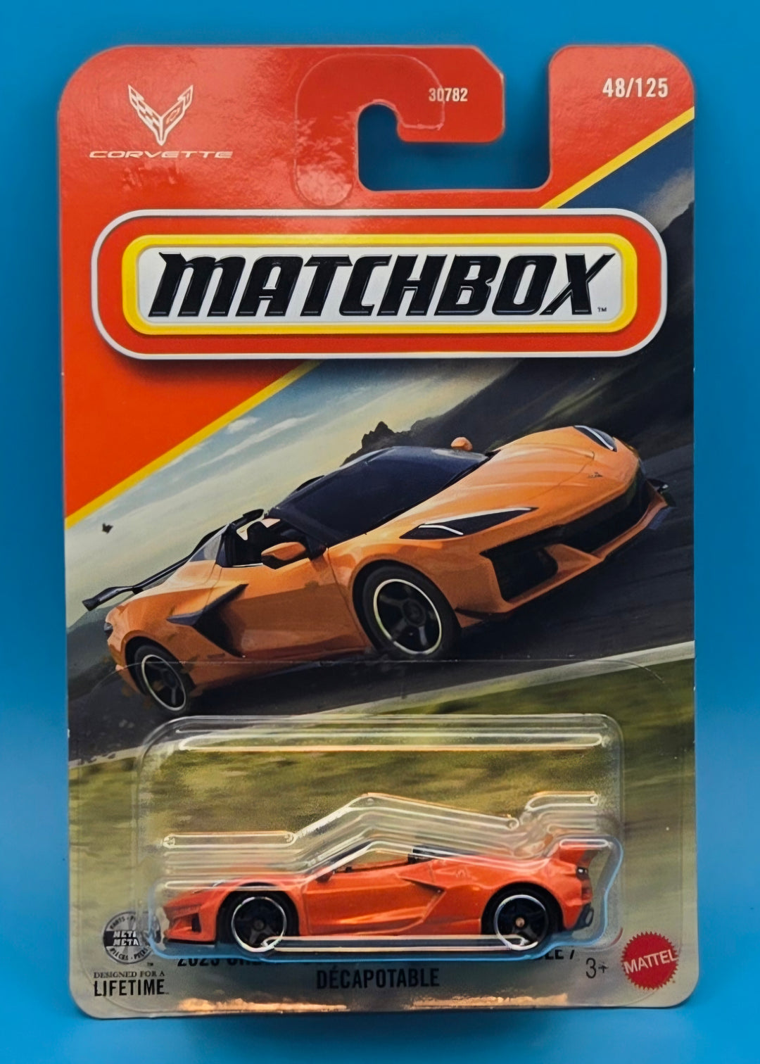 Matchbox " 2023 Chevy Corvette Z06 Convertible ? Decapotable 48/125 JHM56