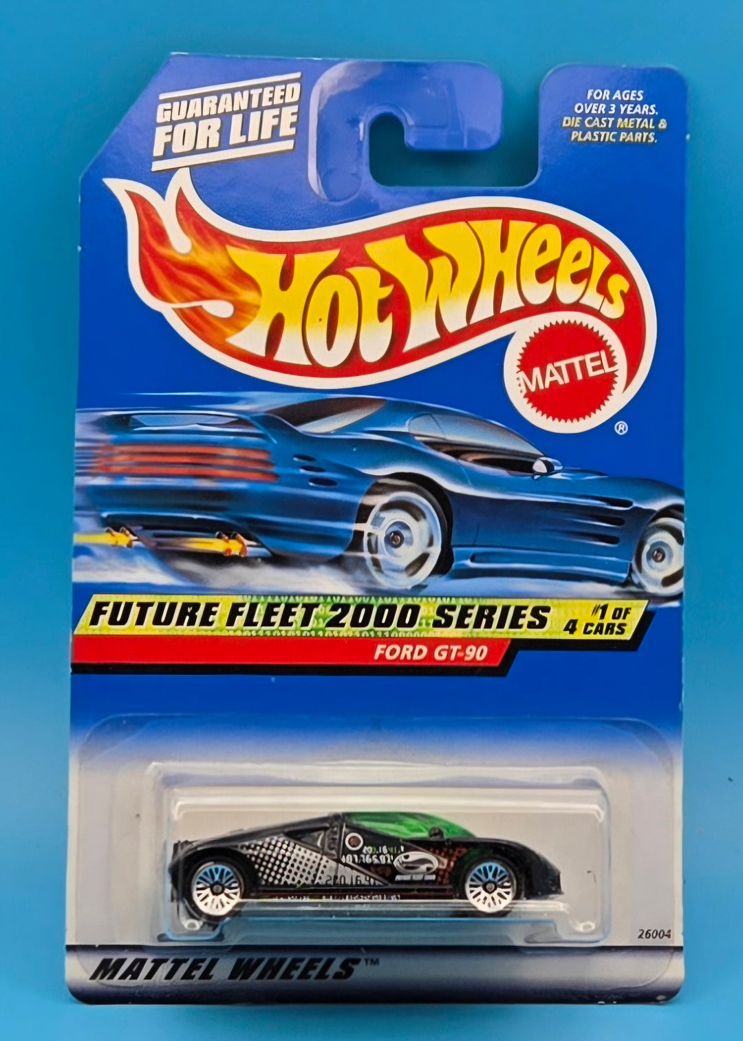 Hot Wheels " Ford GT-90 " Future Fleet 2000 Series 1/4 26004