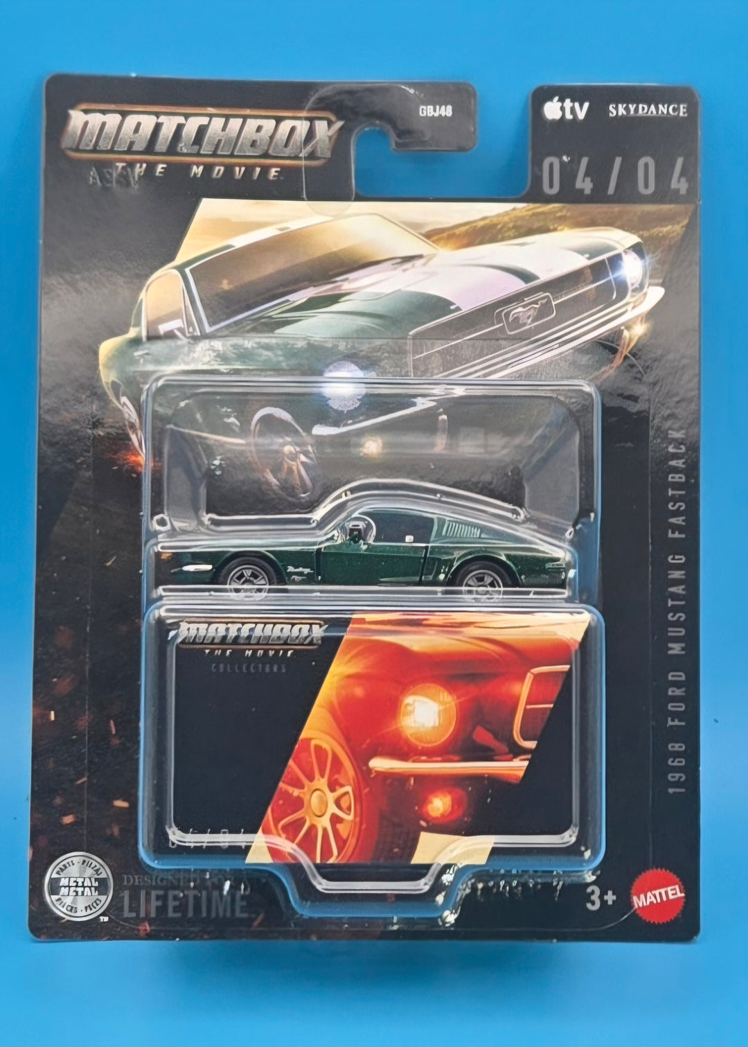 2026 Matchbox Collector "The Movie " " 1968 Ford Mustang Fastback " 04/04 JKH40