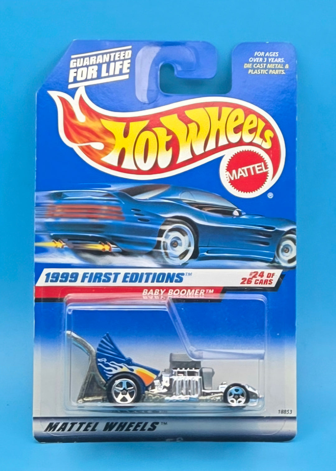 Hot Wheels " Baby Boomer " 1999 First Editions 24/26 Collector 
