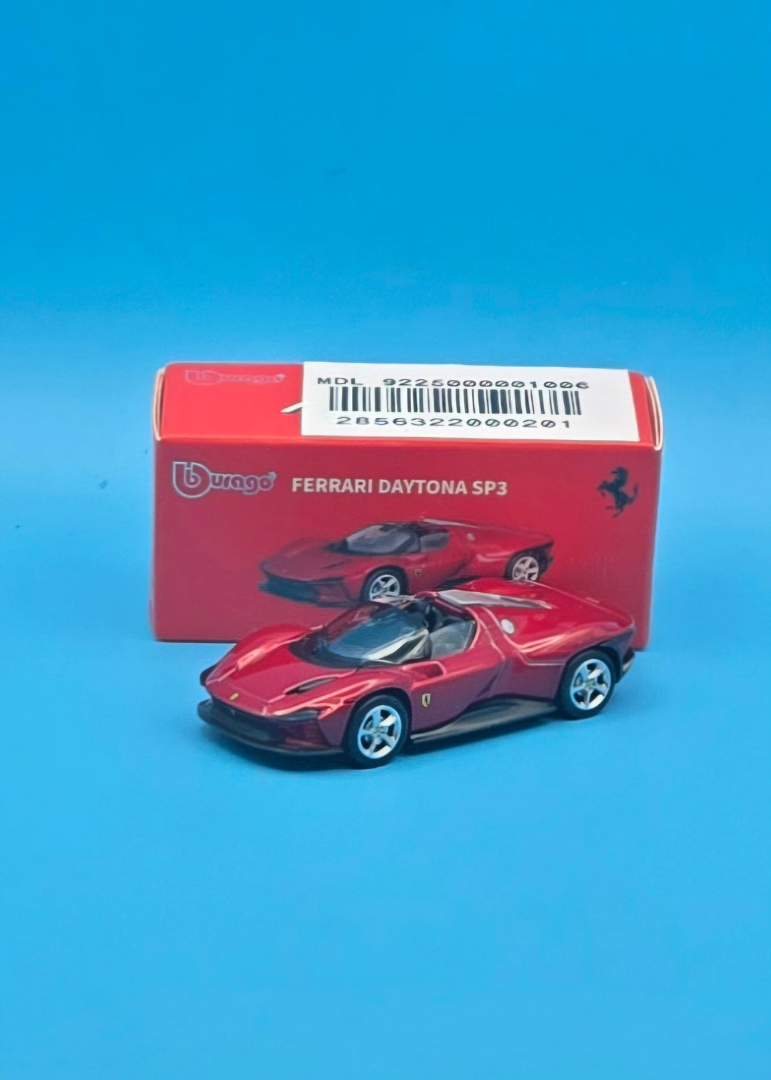 Burago  Ferrari DAYTONA SP3 Diecast Metal 1/64 Red