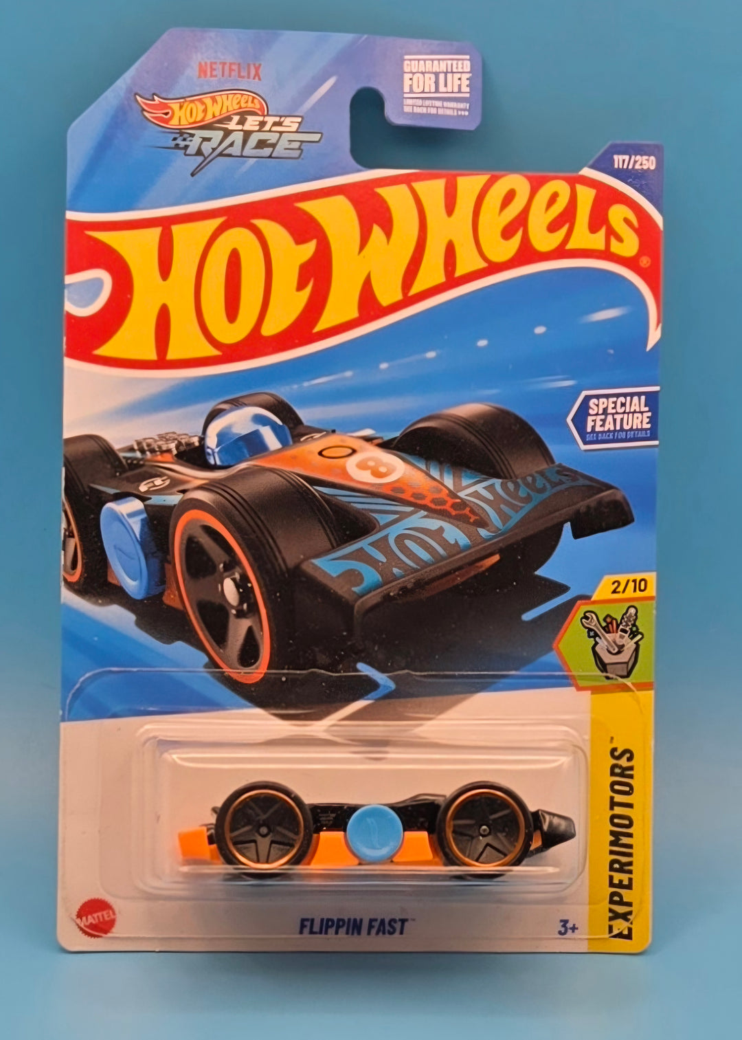 Hot Wheels " Flippin Fast " Experimotors 2/10 HYY58