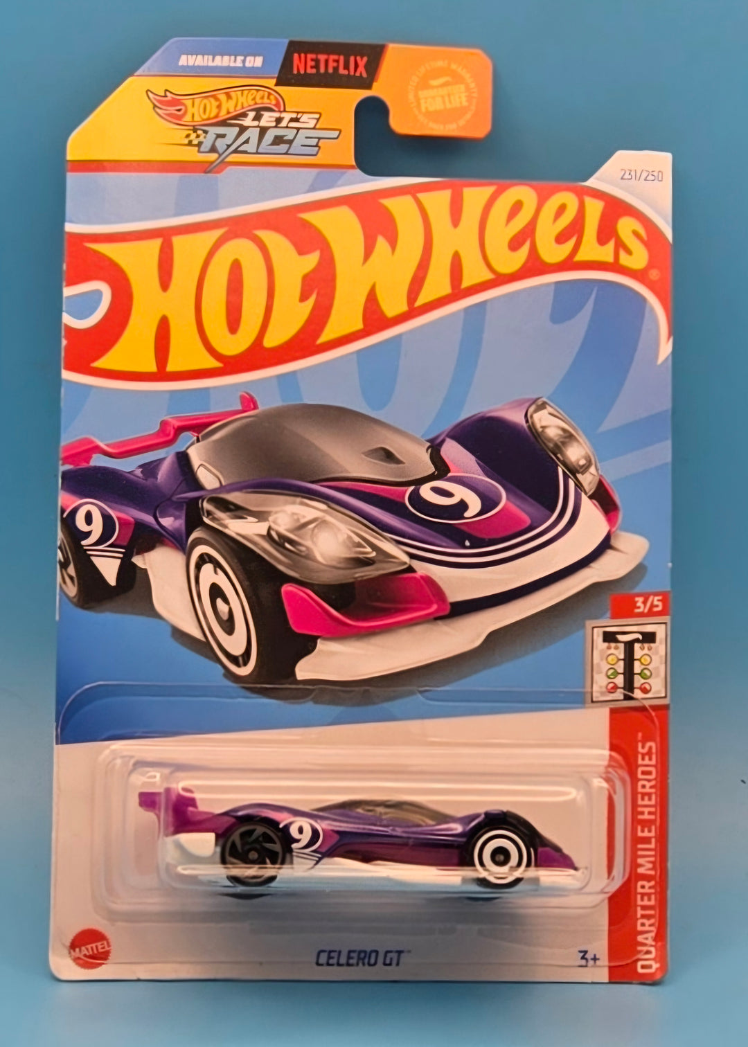 Hot Wheels " Cellero GT " Quarter Mile Heros 3/5 HTB87