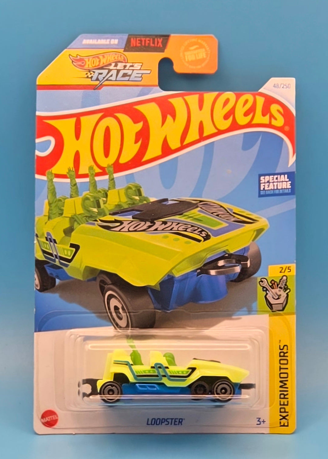 Hot Wheels " Loopster " Experimotors 2/5 HTF14