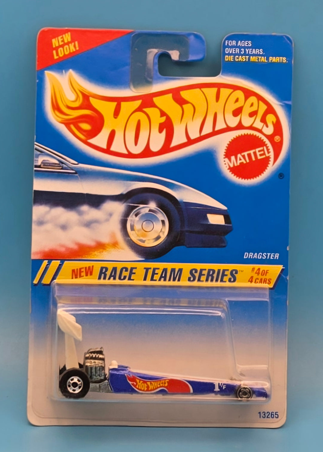 Hot Wheels " Dragster " 1995 Race Team Series 4/4 Collector 