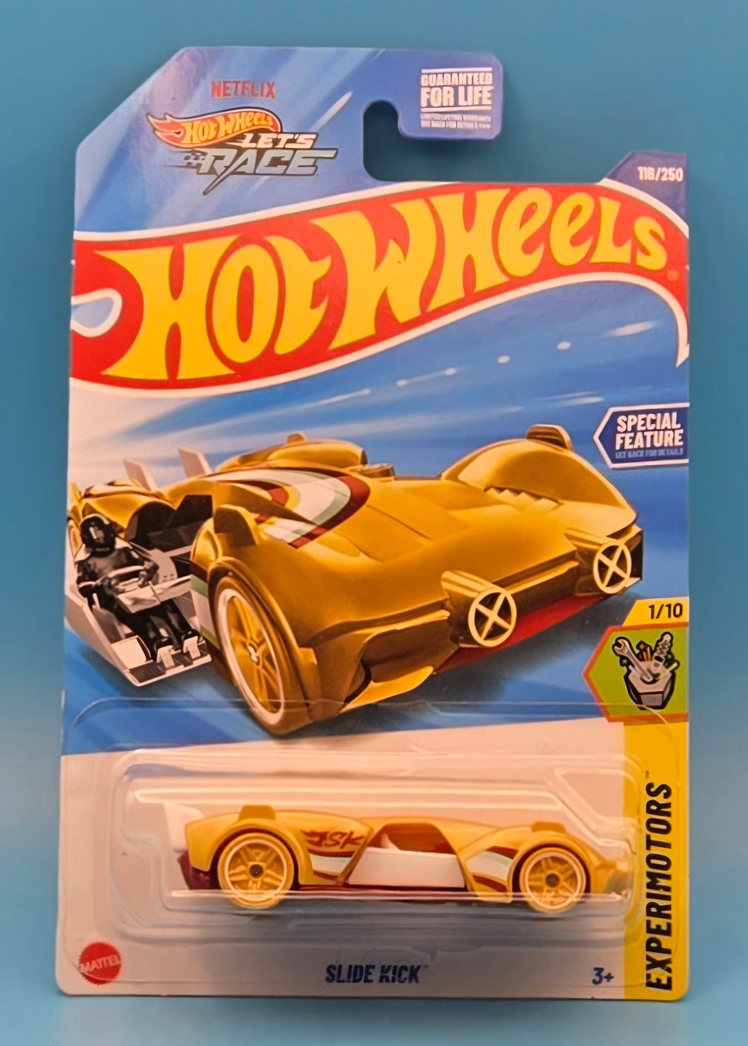 Hot Wheels " Slide Kick " Experimotors 1/10 HYY57