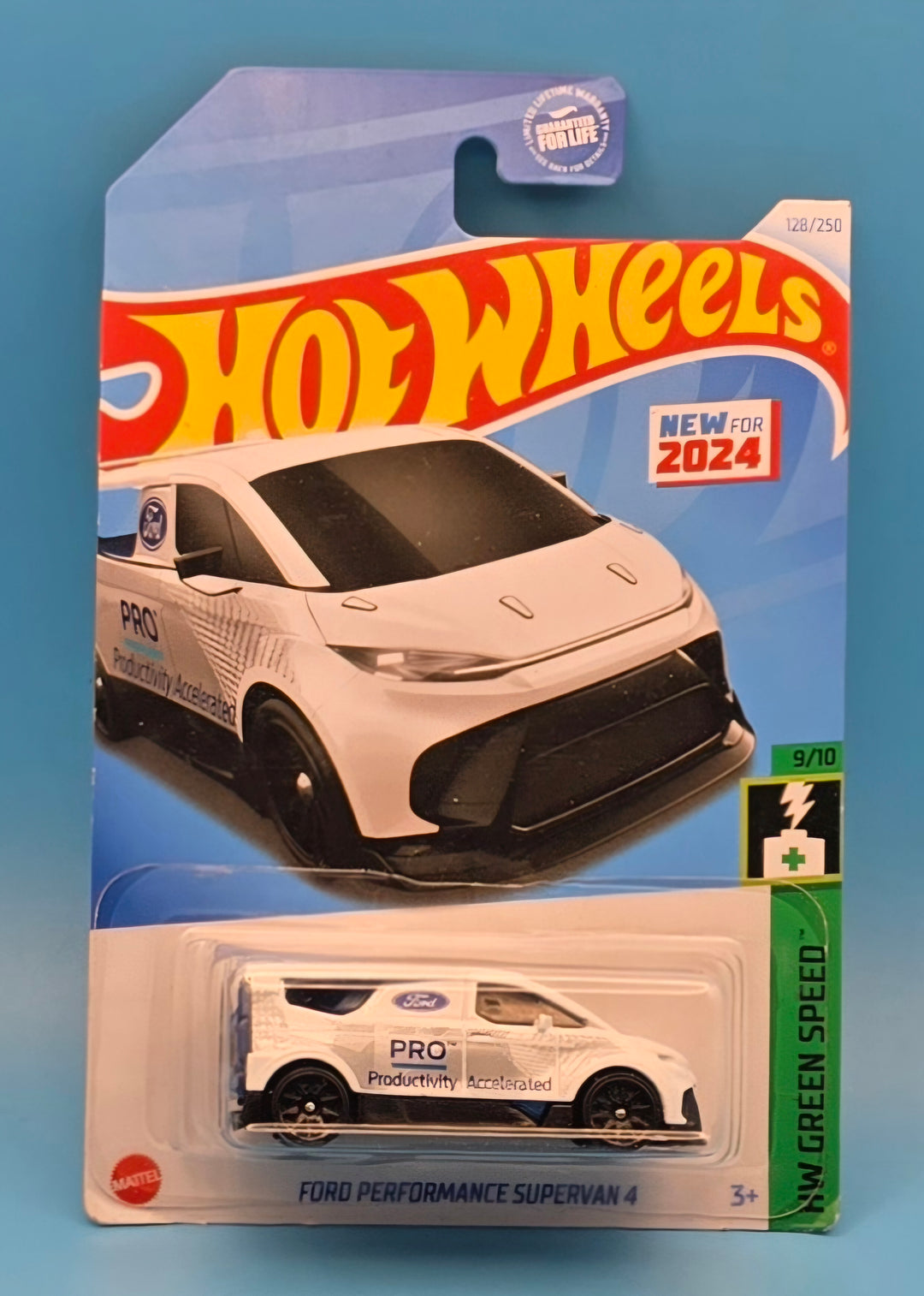 Hot Wheels " Ford Performance Supervan 4 " HW Green Speed 9/10 HRY90
