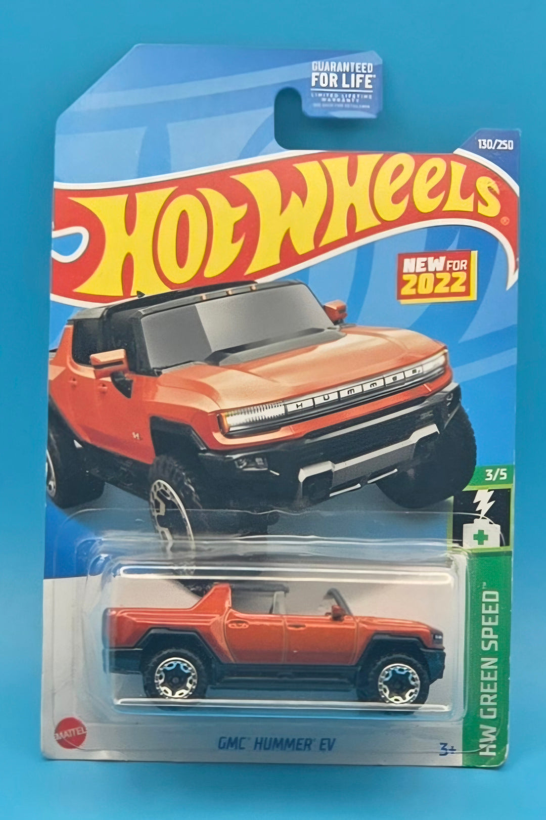 Hot Wheels " GMC Hummer EV " HW Green Speed 3/5 HCX41