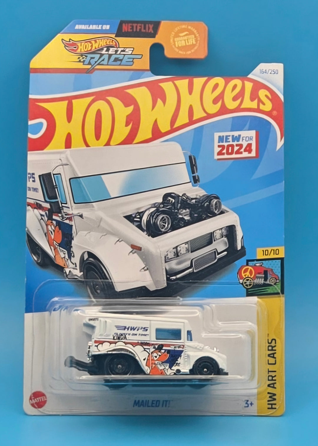 Hot Wheels " Mailed It! " HW Art Cars 10/10 HTD91