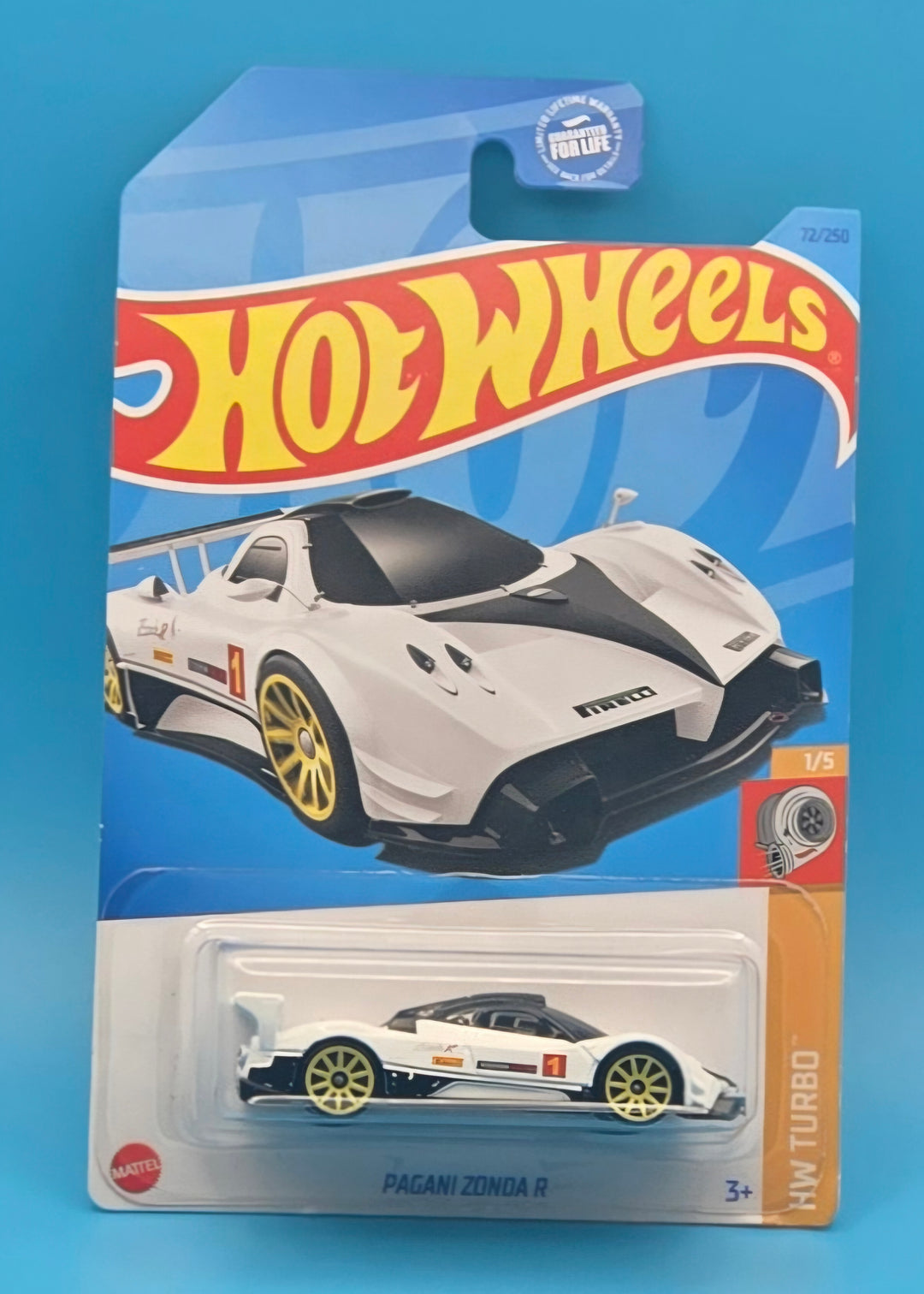 Hot Wheels " Pagani Zonda E " HW Turbo 1/5 HKJ36