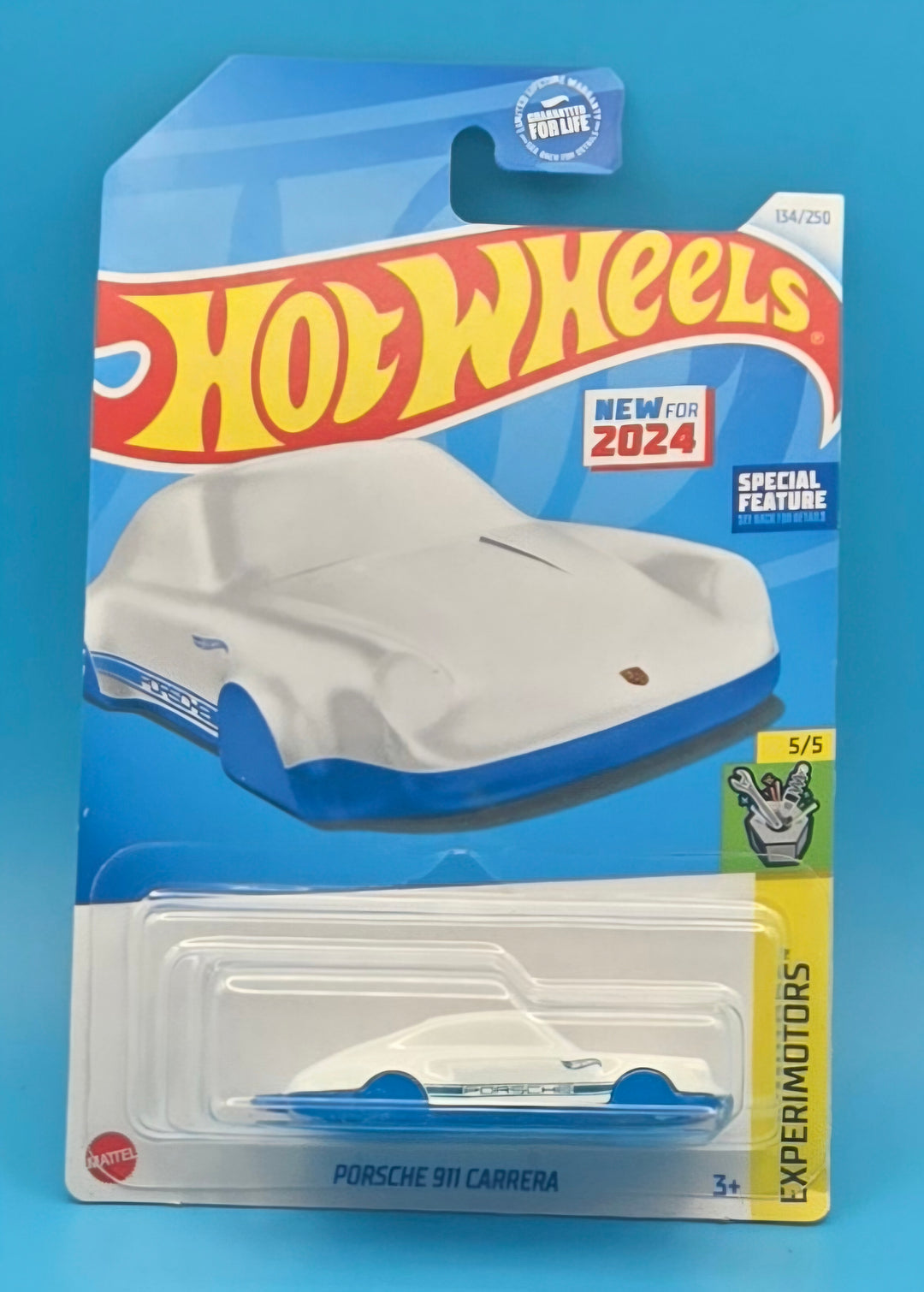 Hot Wheels " Porsche 911 Carrera " Experimotors 5/5 HTD78