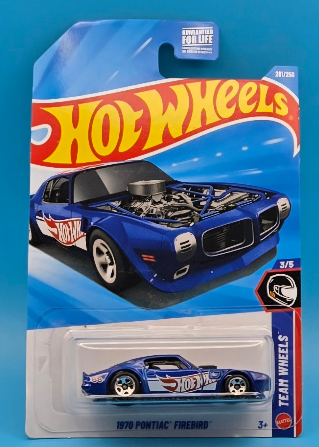 Hot Wheels " 1970 Pontiac Firebird " Team Wheels 3/5 JJK37