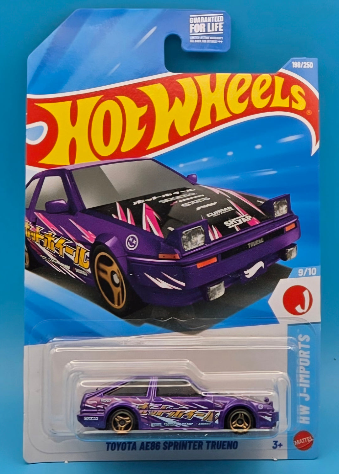 Hot Wheels " Toyota AE86 Sprinter Trueno " HW J-Imports 9/10 JJK34