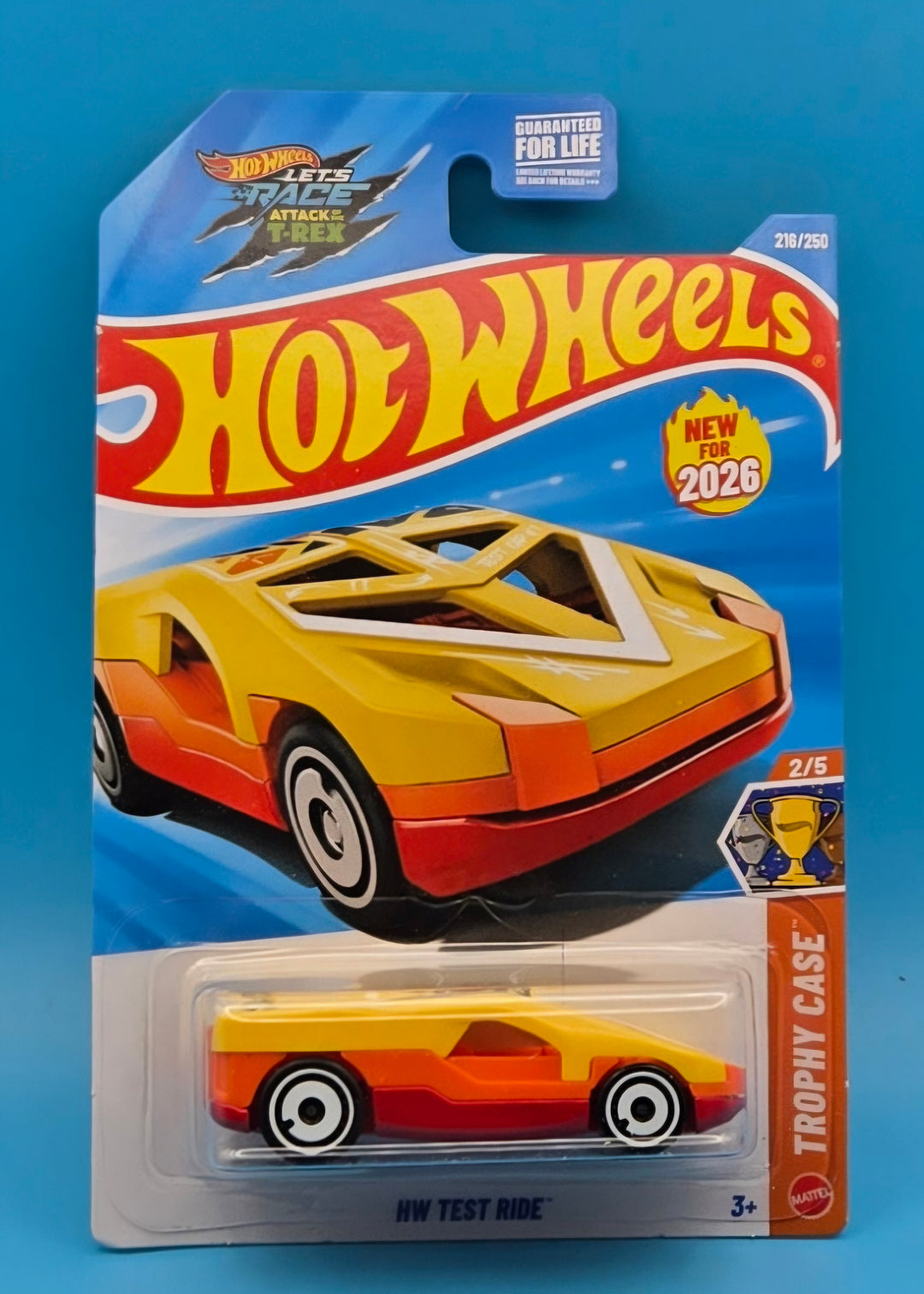 Hot Wheels " HW Test Ride " Trophy Case 2/5 JJH68 New for 2026
