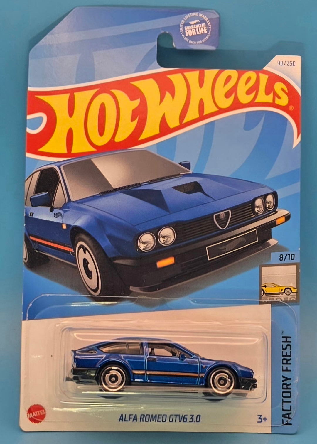 Hot Wheels " Alfa Romeo GTV6 3.0 " Factory Fresh 8/10 HTF13