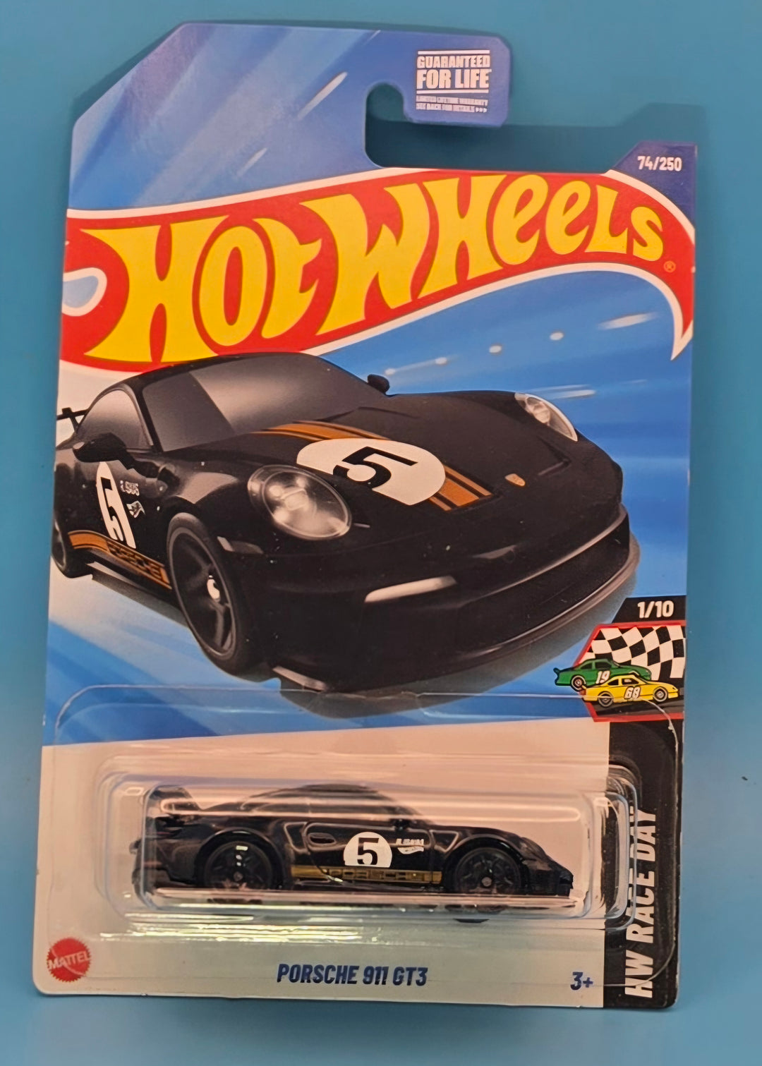 Hot Wheels " Porsche 911 GT3 " HW Race Day 1/10 HYX17