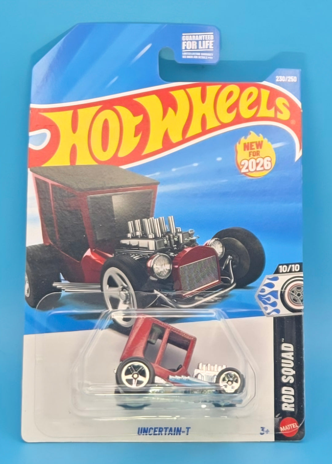 Hot Wheels " Uncertain-T " Rod Squad 10/10 JJH70 New for 2026